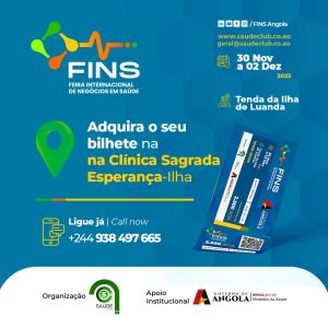 Adquira o seu bilhete na Clínica Sagrada Esperança